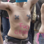 breasts protest