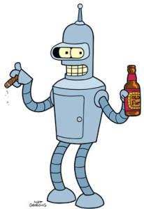 Bender (Futurama), Comedy Central.