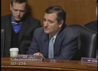 Ted Cruz grills Climate Change True Believer