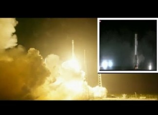 Space X lands it