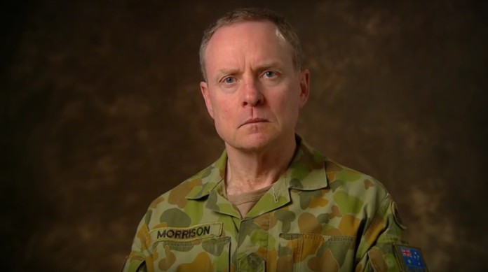 Lt Gen David Morrison. Screenshot source: Australian Army