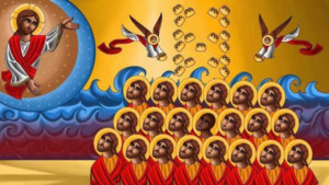 Icon of the Coptic Martyrs. Source: http://myocn.net/coptic-martyrs-isis/