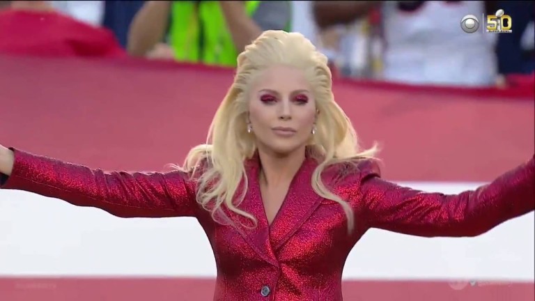 Quote of the Day: Gaga nails US anthem