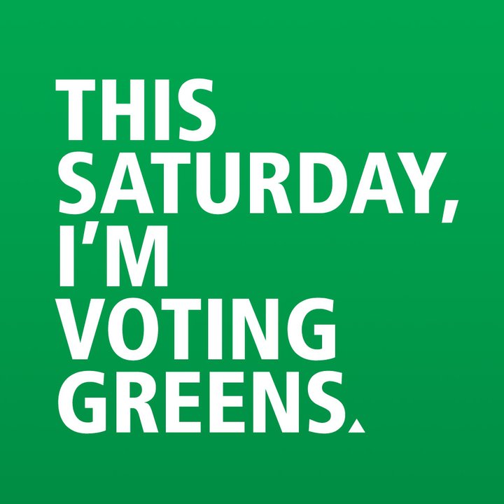 Vote Green for a change