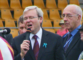 Rudd’s New Job Bid