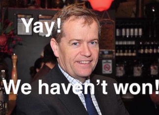 Labor Celebrates Non-victory