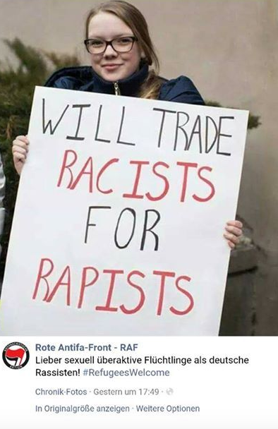 “Racists for Rapists”: The Suicide of a Culture