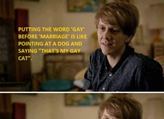 Josh Thomas smashes gay marriage principle, sodomises protected unicorn of the Left