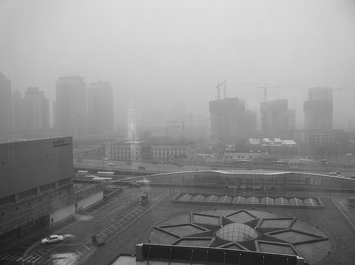 Beijing smog photo