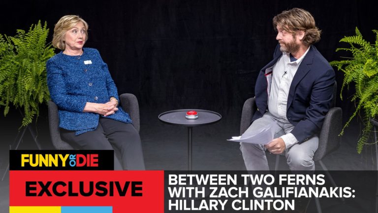 Hillary Clinton Exposed as Humourless, Sociopathic, and Gormless Between Two Ferns