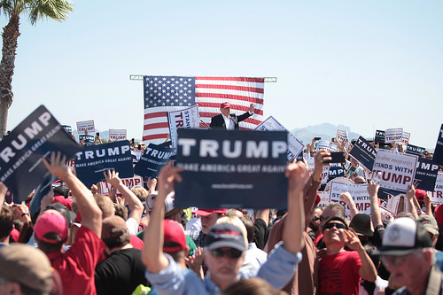 Clinton rally photo