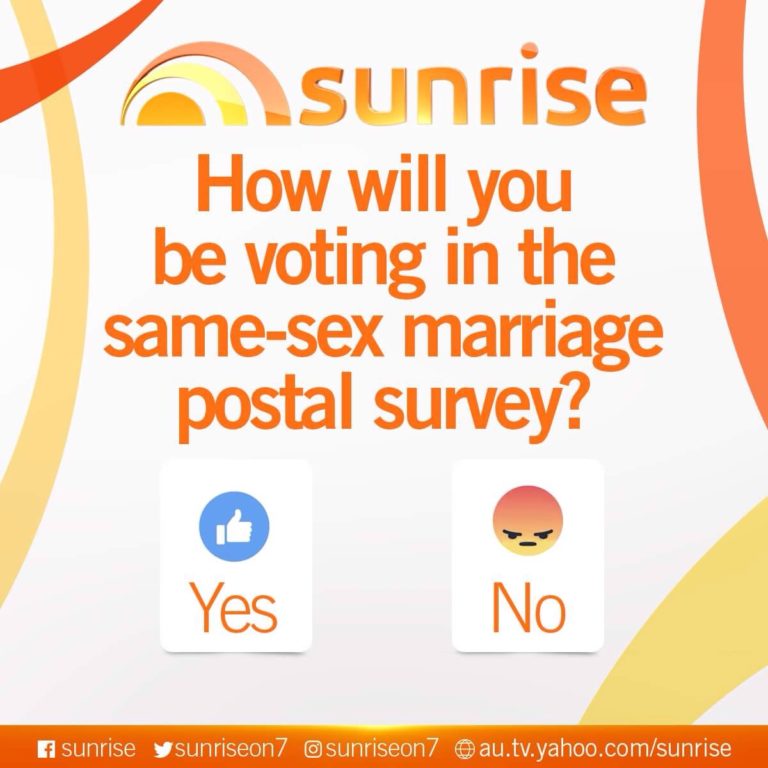 XYZ Breaks Down the Result of the Channel Seven Sunrise Facebook Survey