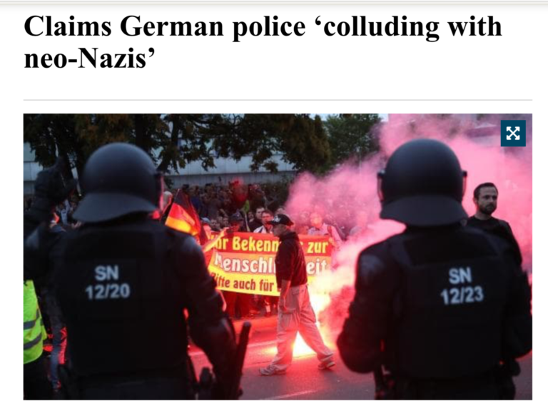 Thought for the Day: When “nazi” slur won’t even work on Germans