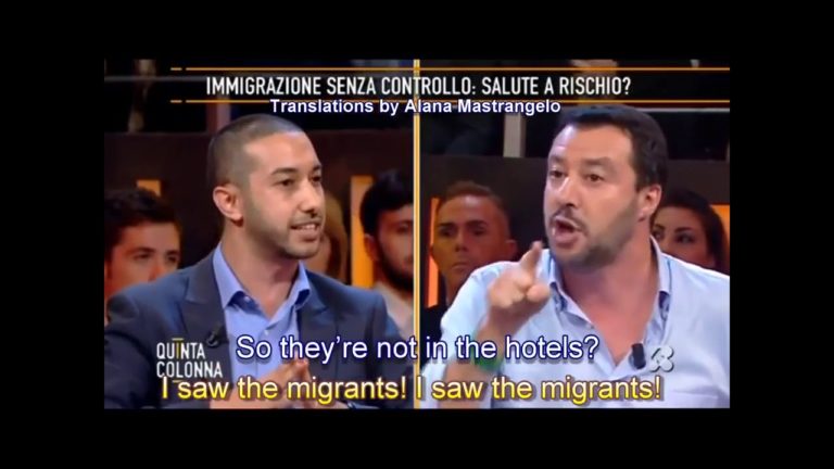 Saviour of Italy Salvini channels Tony Soprano