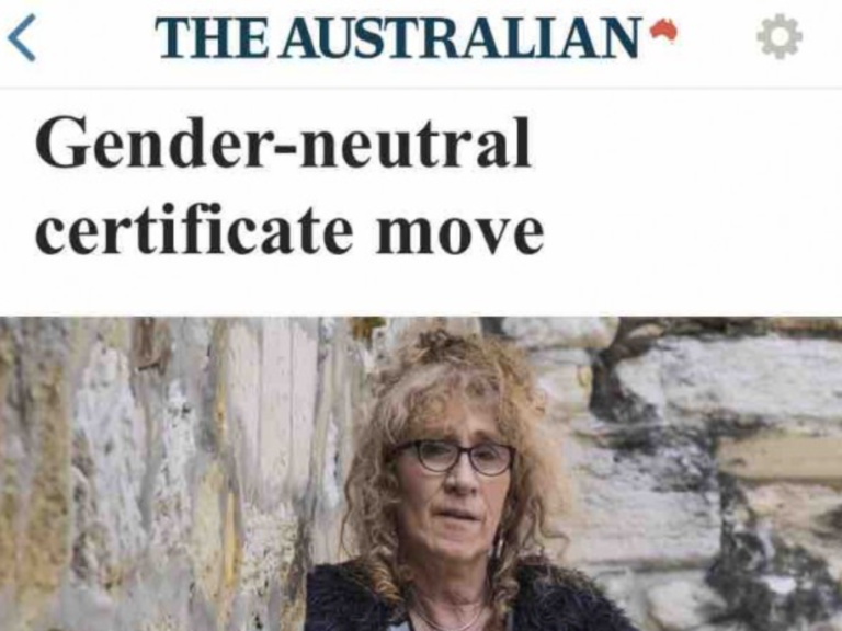 Tasmania to ban gender: lol I can’t even