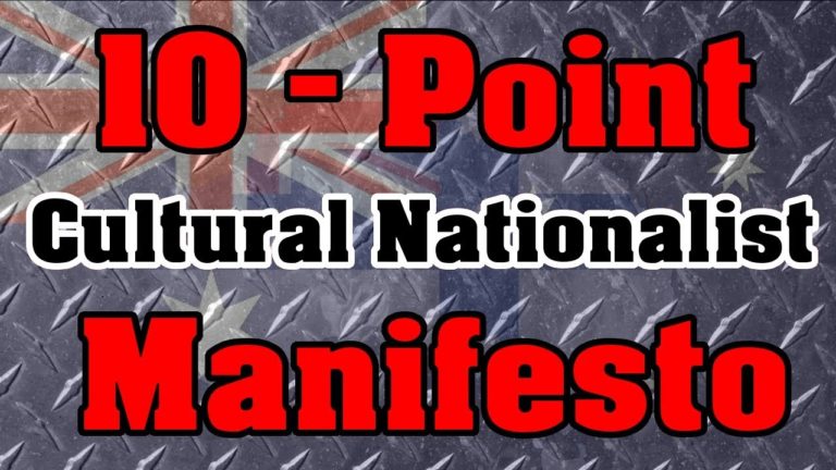 10-Point Cultural Nationalist Manifesto