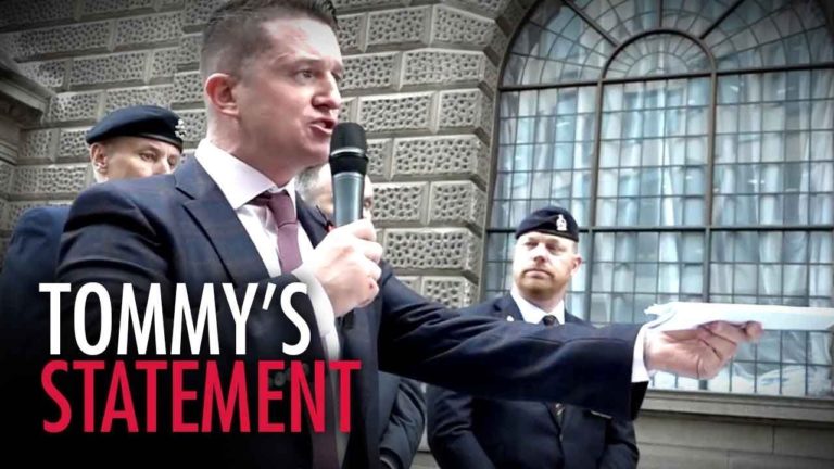 Tommy Robinson’s Contempt of Court Hearing is Referred to the Attorney General