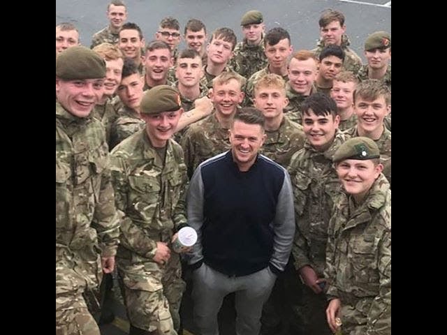 Tommy Robinson Goes to Bat for the British Armed Forces Against the Muslim Council of Britain