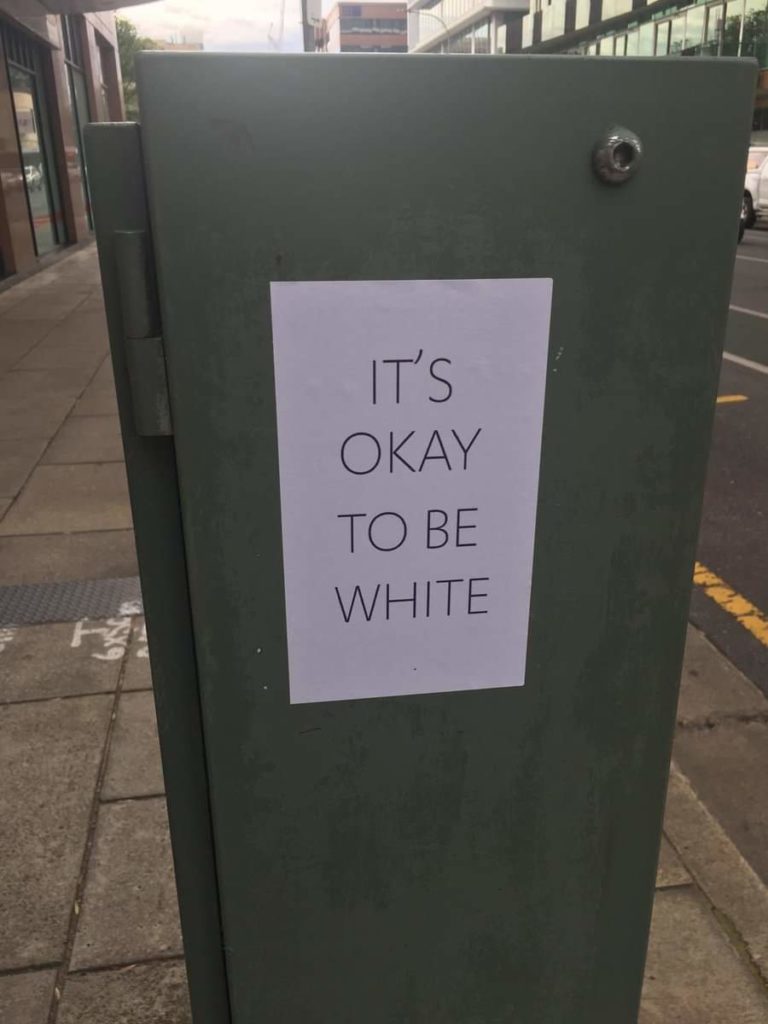 SHY Triggered by It’s Okay To Be White