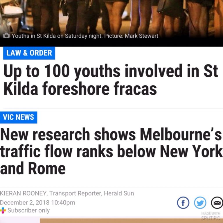 What happened to Melbourne?