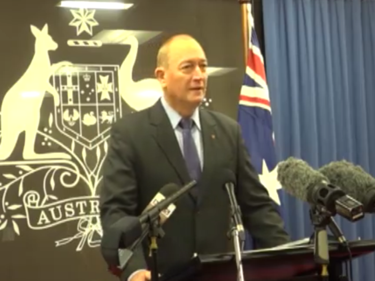 Fraser Anning Press Conference: Accused of being political parasite who feeds off fear and hate by political parasite who feeds off fear and hate