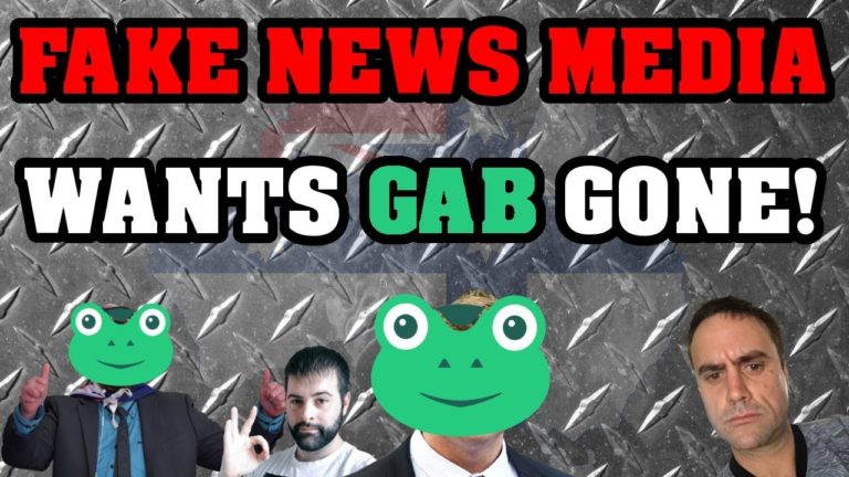 Mainstream Media want Gab BANNED now too!