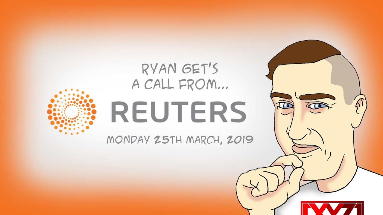 Ryan Gets A Call From Reuters