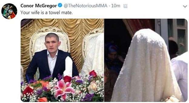 Conor McGregor calls out Muslim Snowflake