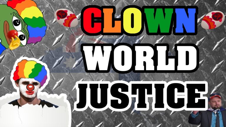 Eggboy SCRAMBLES Justice in Clownworld!