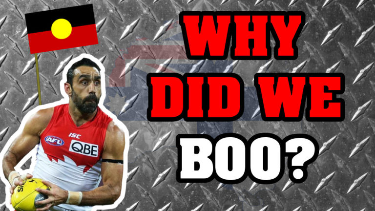 The Truth about “The Final Quarter” and Why Australians Booed Adam Goodes