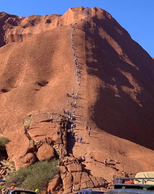 ScoMo scolded for failing to attend ritual humiliation at Ayers Rock