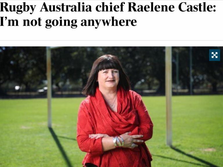 Raelene Castle wants four more years to destroy Australian Rugby