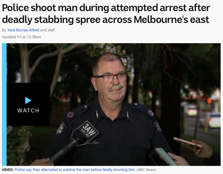 Melbourne, Still Australia’s Terror Capital