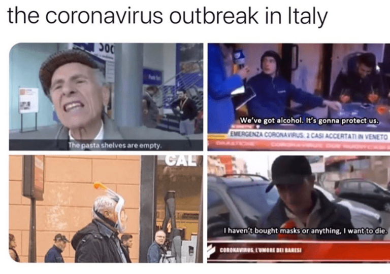 Wuhan Virus – On the ground in Northern Italy