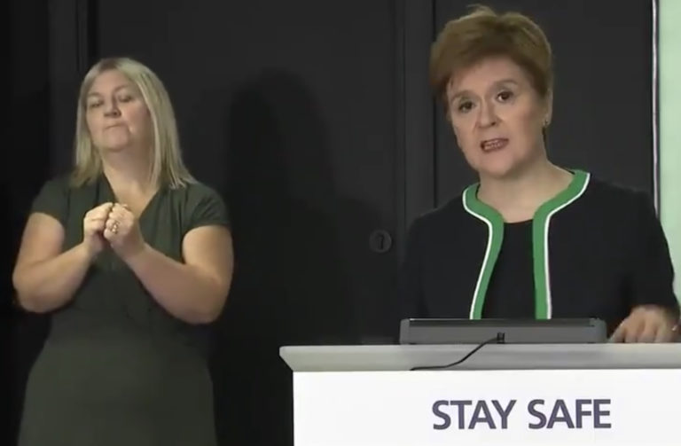 There’s something creepy about Nicola Sturgeon