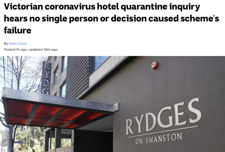 ABC gives Dictator Dan Free Pass on Hotel Quarantine