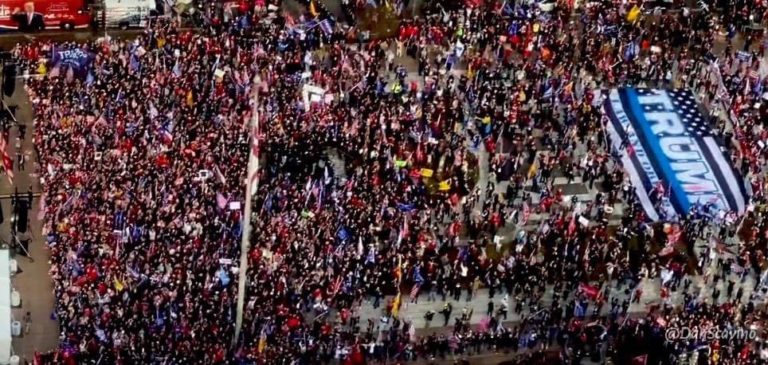 Millions march across America for Trump