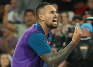 Thankfully, foreign weirdo Nick Kyrgios chokes in 5 set loss