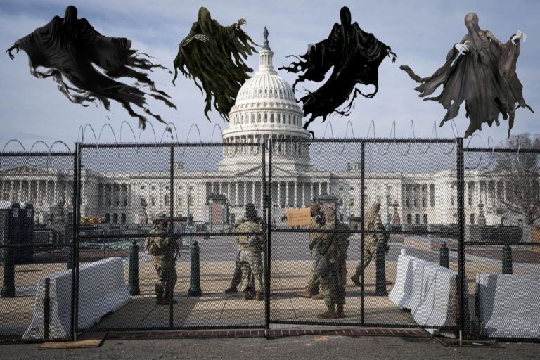 BREAKING: Biden Regime Fortifies Capitol Building With DEMENTORS