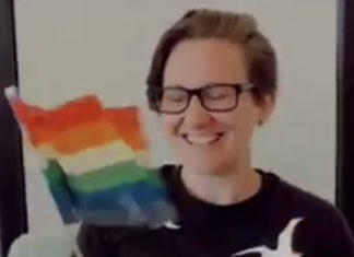 Kate Hamilton is the disgusting monster who hates White Christian Boys