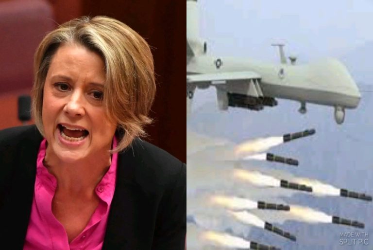 Kristina Keneally claims Extreme Far Right Extremists have developed DRONE STRIKE Capability