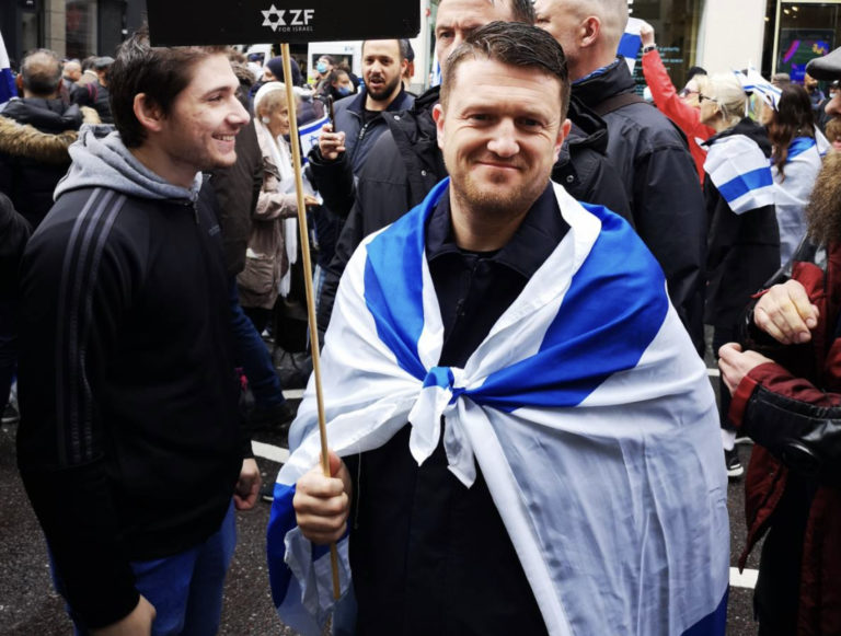 Jewish groups cast aside their shill Tommy Robinson