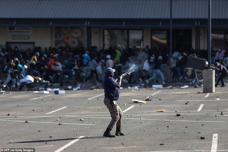 Not a good week for negroes: South Africa EXPLODES