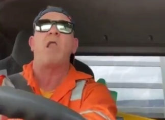Aussie Truckie P@@@ed Off: Forced to get the jab to keep his job