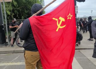 Terrorist Antifa throw bombs, shoot guns, use vehicle as deadly weapon in Portland