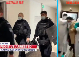 “Covid Fugitive” arrested: Australia becomes Communist China