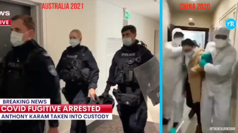 “Covid Fugitive” arrested: Australia becomes Communist China