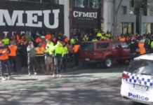 Construction Workers BRAWL against their own Union over Mandatory Jabs