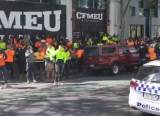 Construction Workers BRAWL against their own Union over Mandatory Jabs