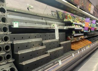 Lying Press admits shelves are empty, blames Delta: Are they hiding the Truckie Strike?